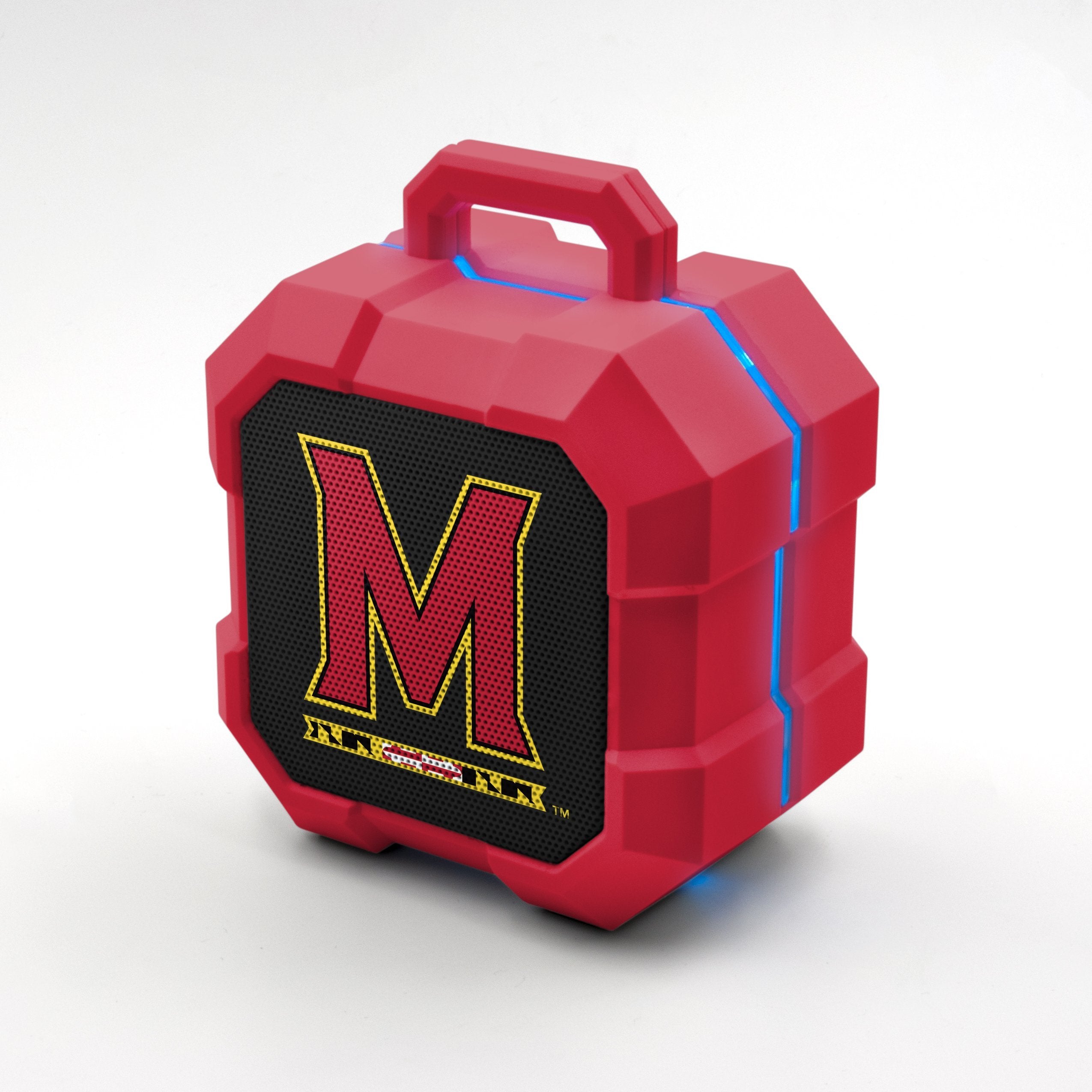 Maryland Terrapins ShockBox LED Speaker - Prime Brands Group