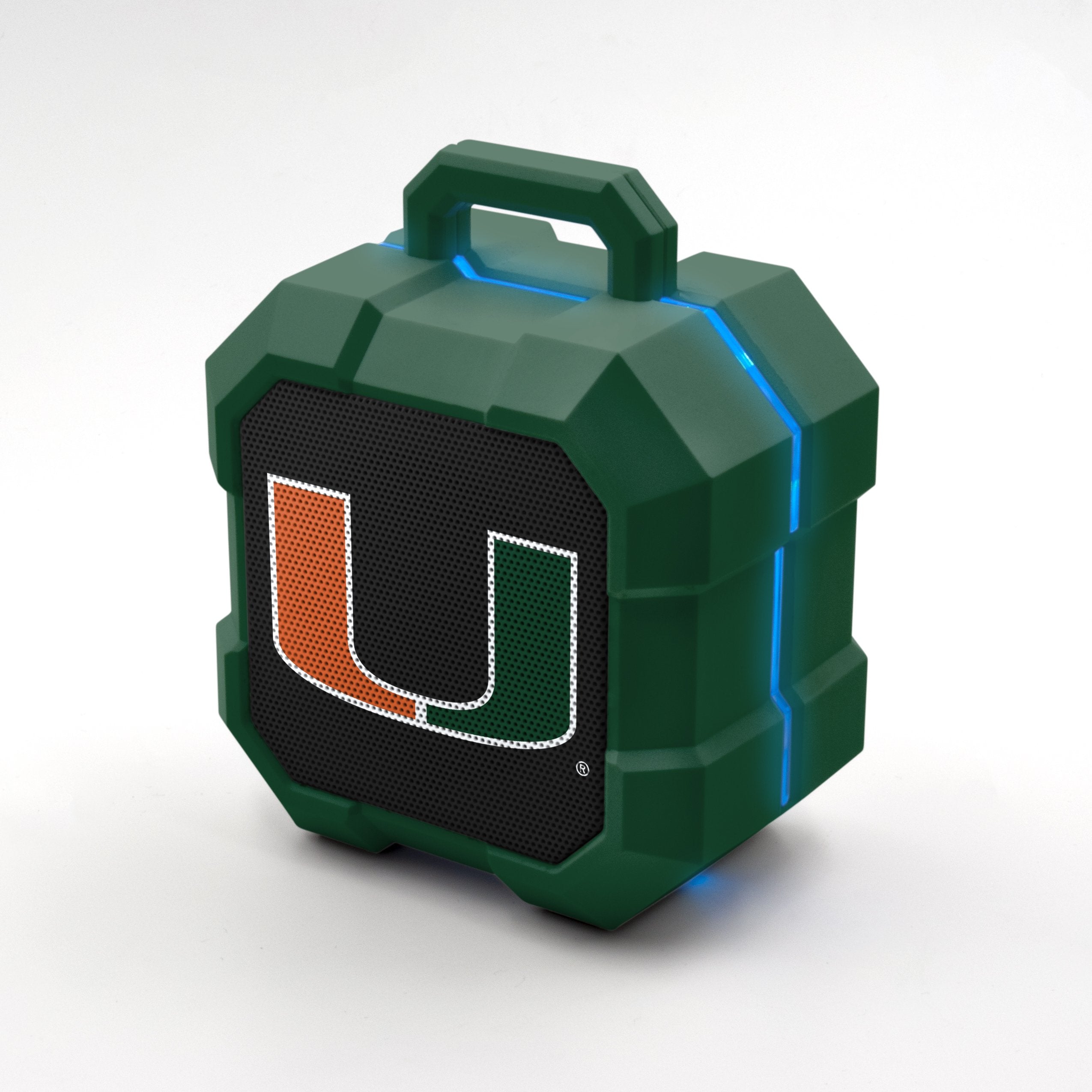 Miami Hurricanes ShockBox LED Speaker - Prime Brands Group