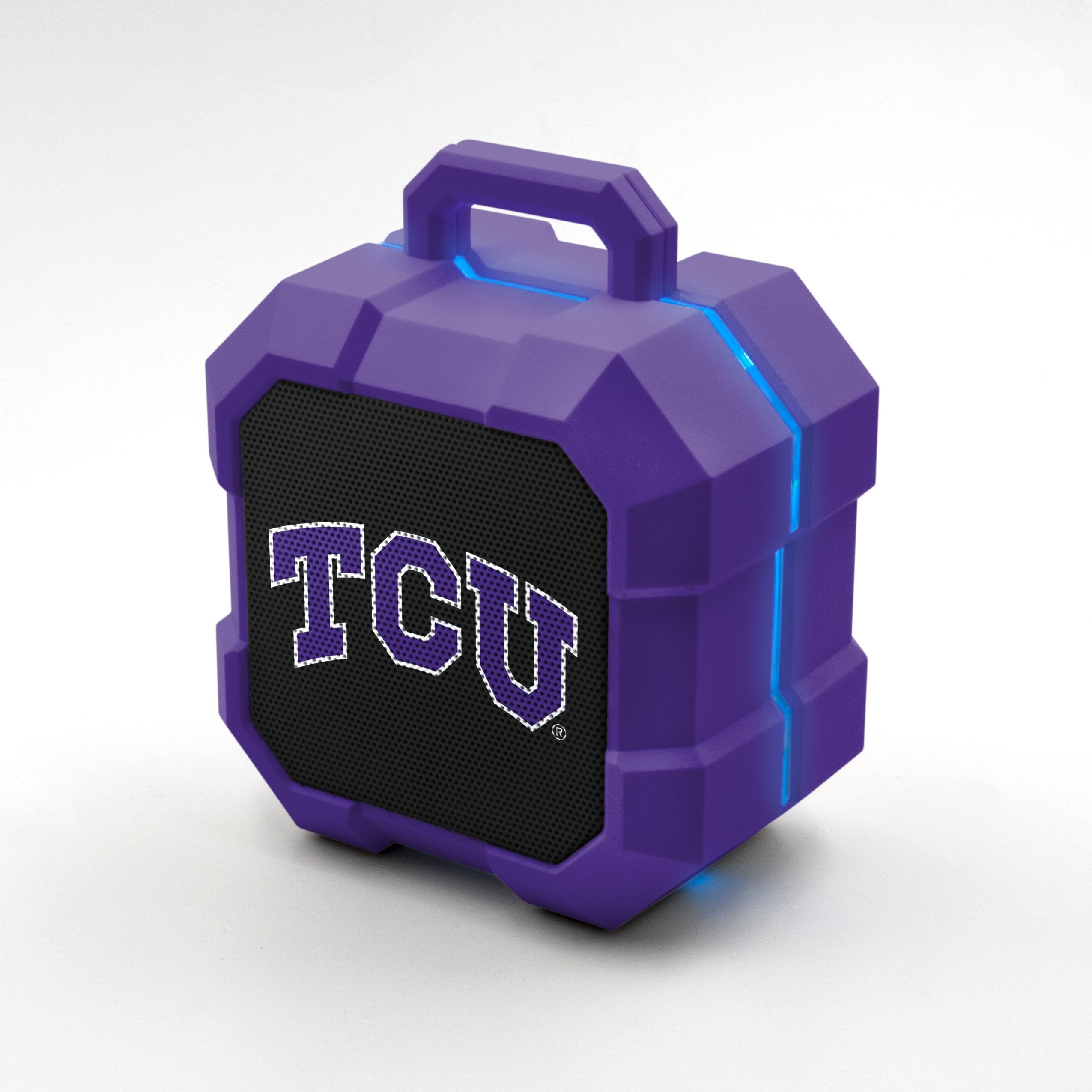 TCU Horned Frogs ShockBox LED Speaker - Prime Brands Group