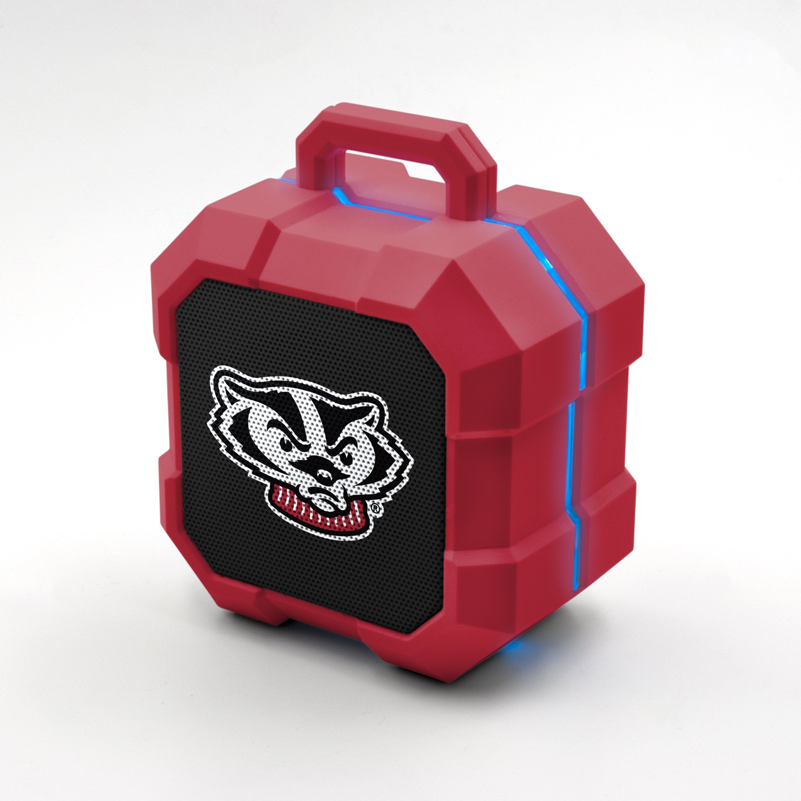 Wisconsin Badgers ShockBox LED Speaker - Prime Brands Group