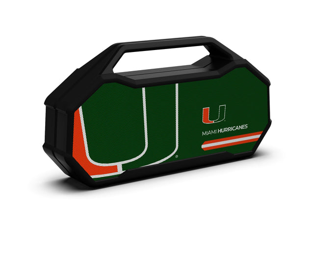 Miami Hurricanes Shockbox XL Speaker - Prime Brands Group