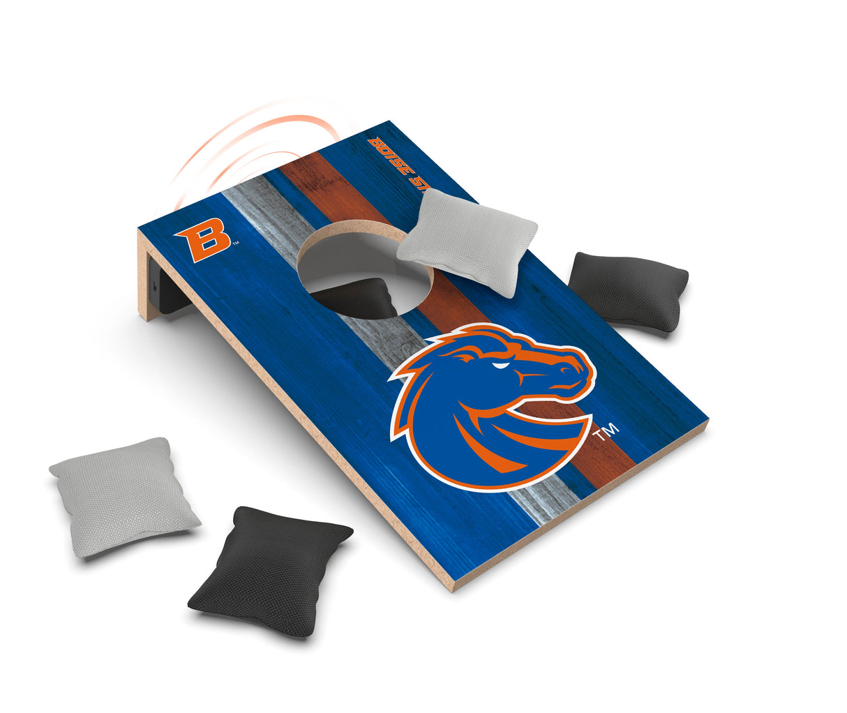 NCAA Cornhole Game + Bluetooth Speaker