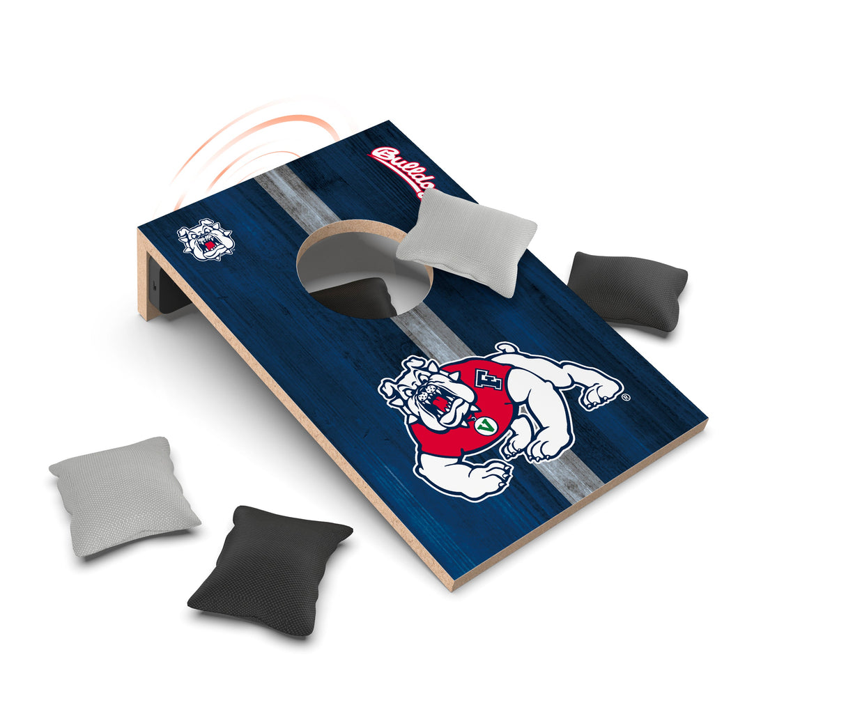 NCAA Cornhole Game + Bluetooth Speaker