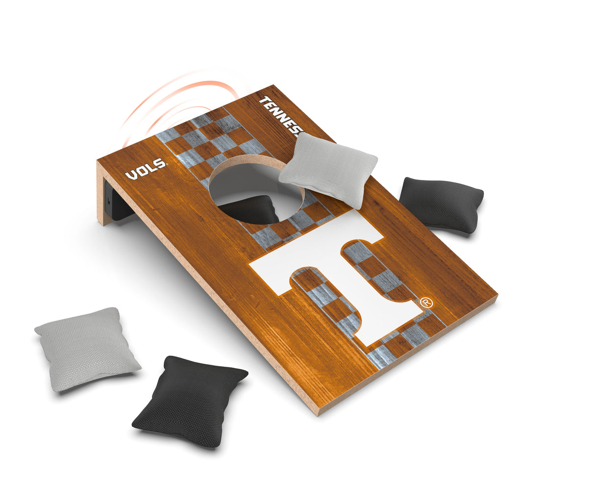 NCAA Cornhole Game + Bluetooth Speaker