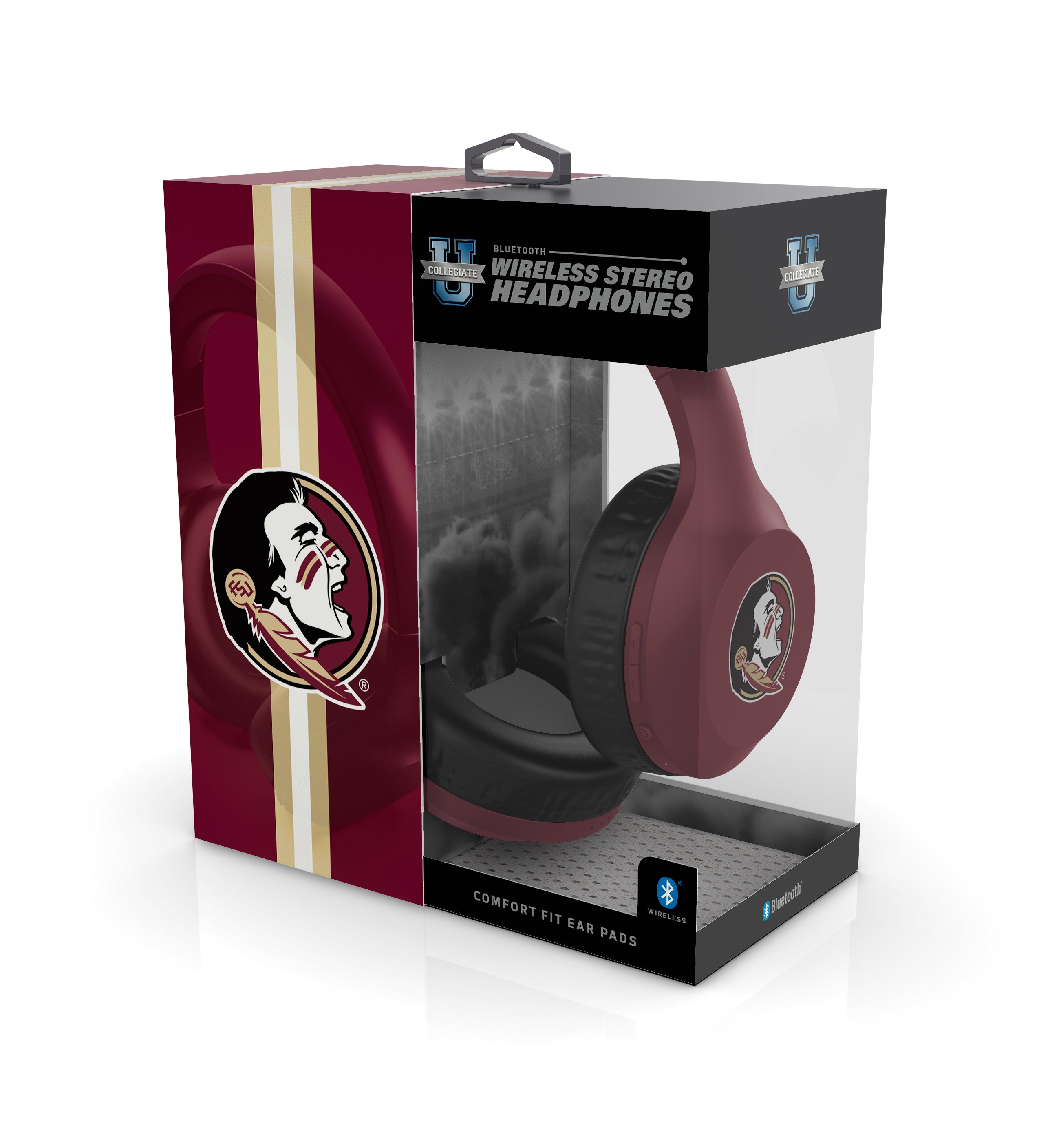 Florida State Seminoles  NCAA Wireless Bluetooth DJ Headphones