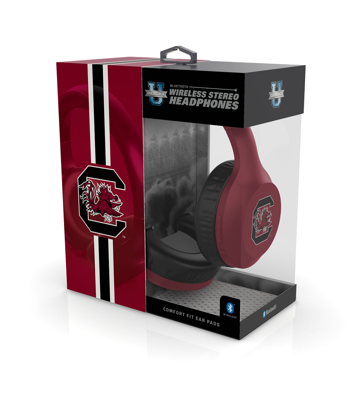 South Carolina Gamecocks  NCAA Wireless Bluetooth DJ Headphones