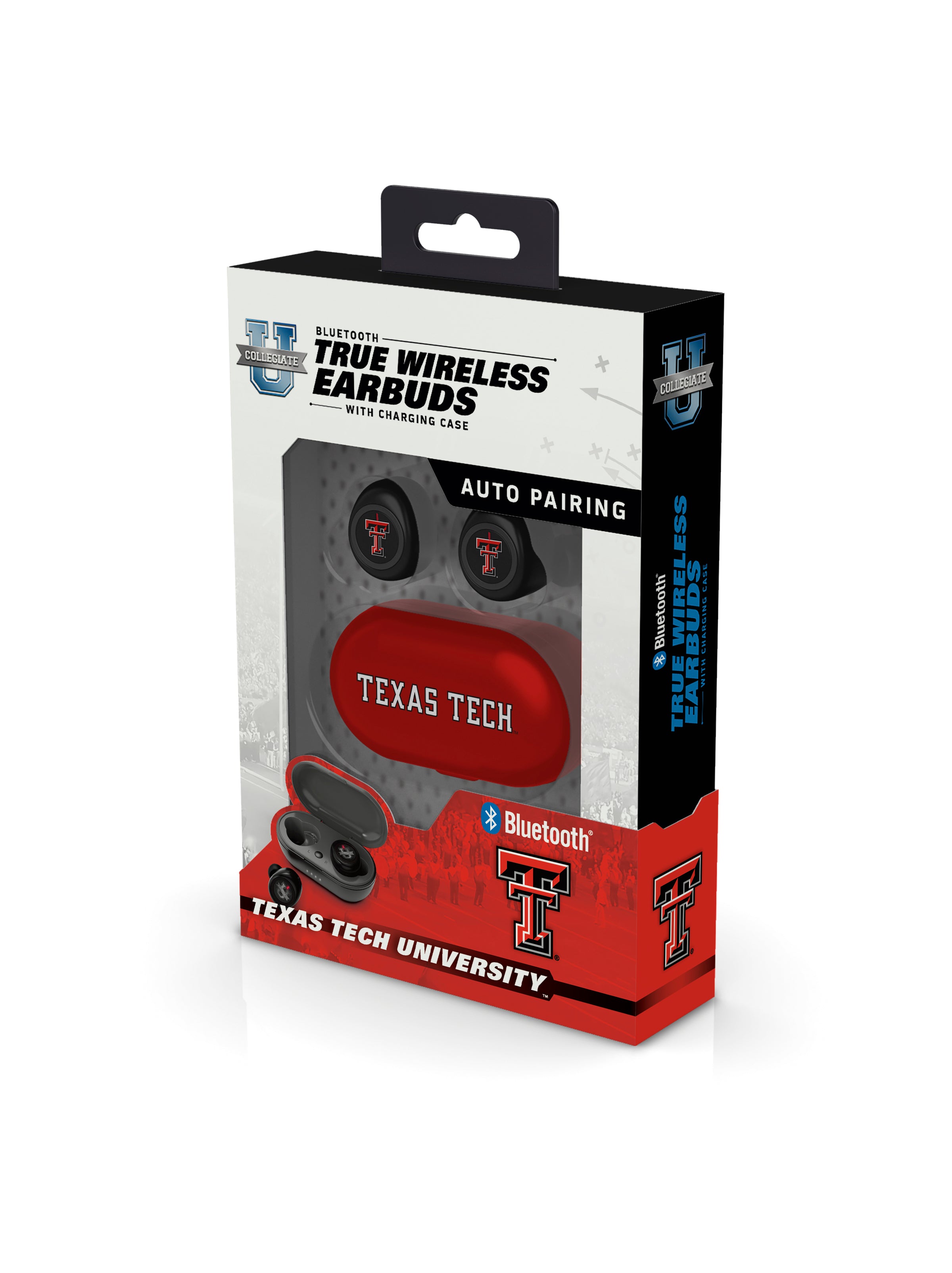 Texas Tech Red Raiders True Wireless Earbuds