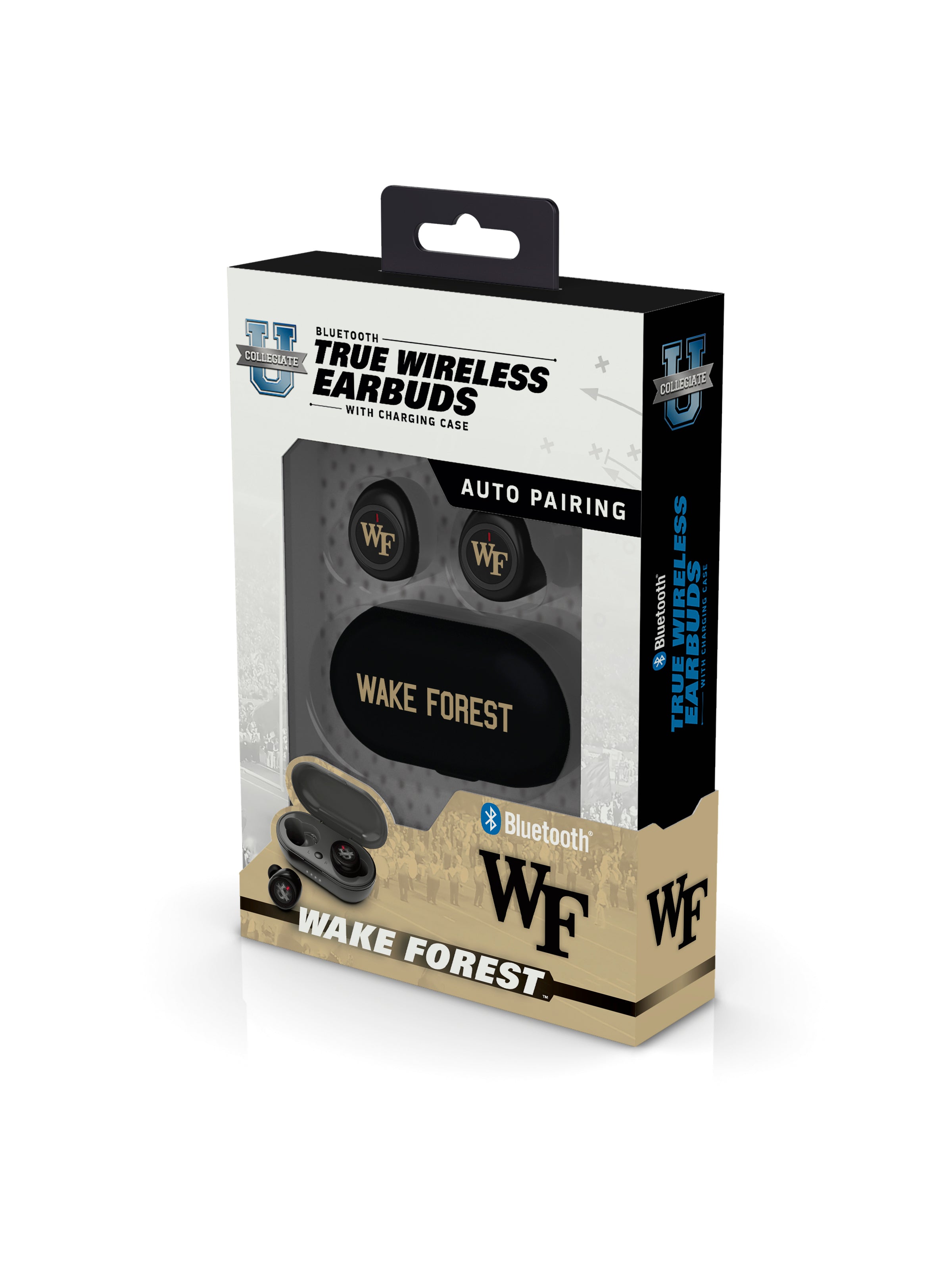 Wake Forest Demon Deacons True Wireless Earbuds