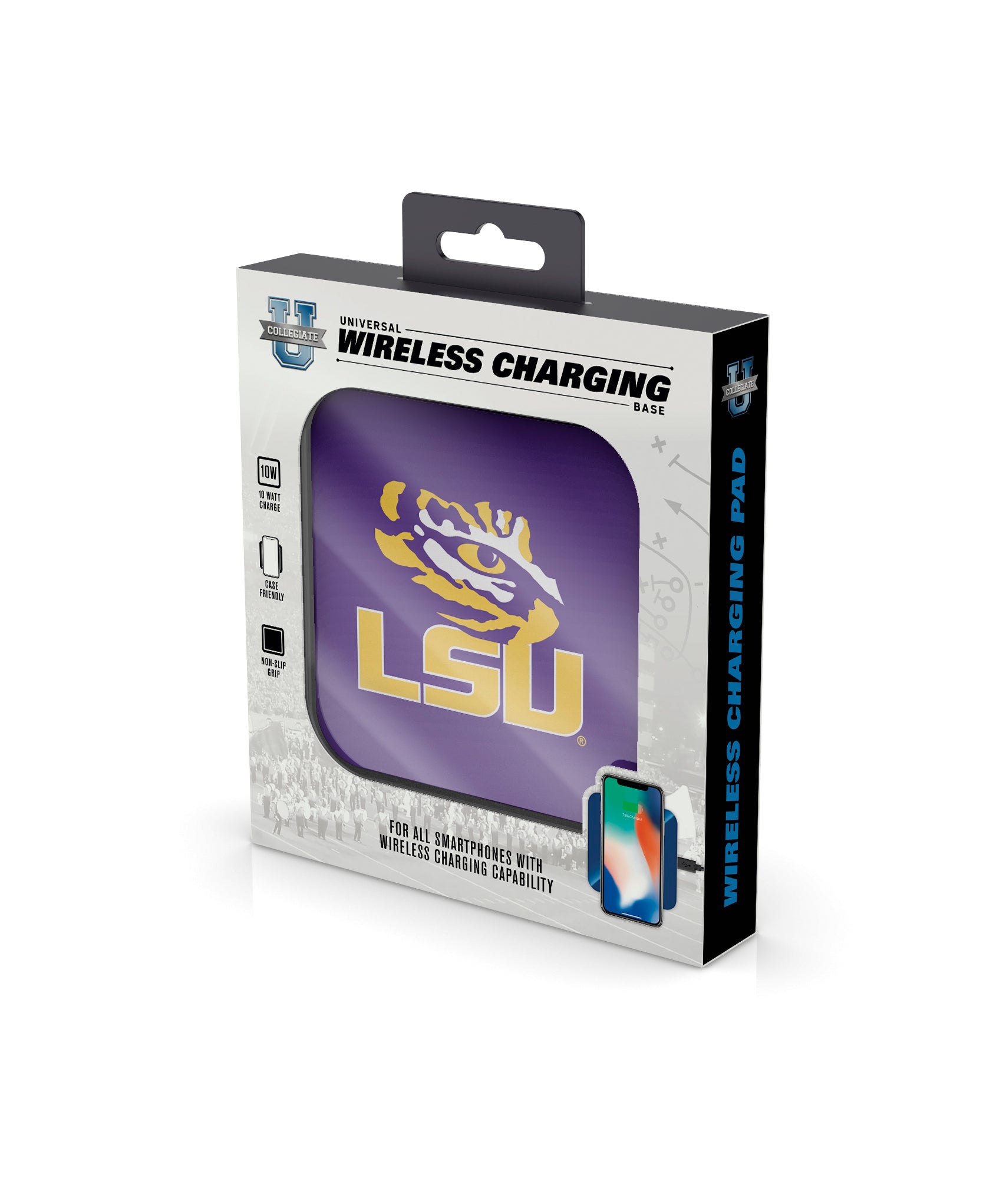 LSU Tigers Collegiate Wireless Charging Pad