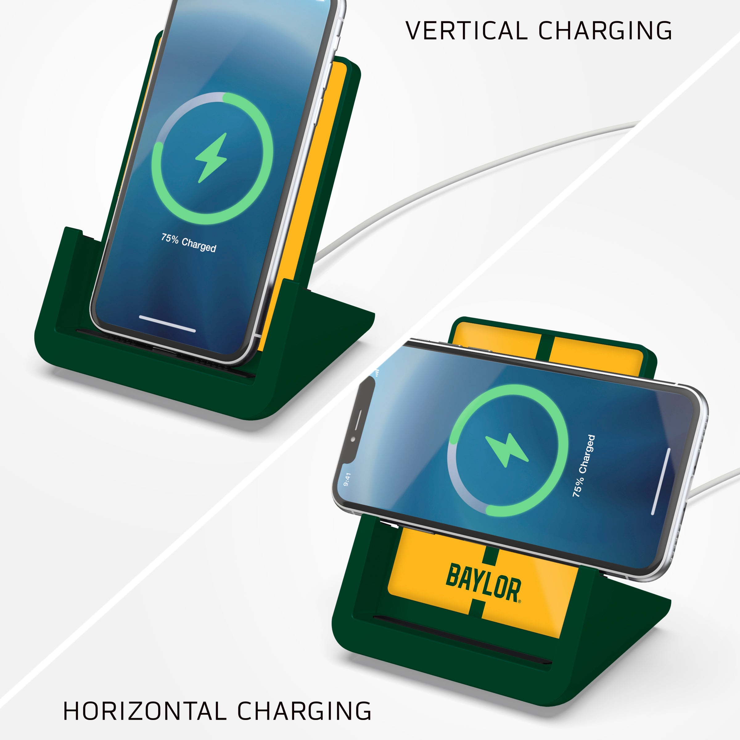 Baylor Bears Desktop Wireless Charger