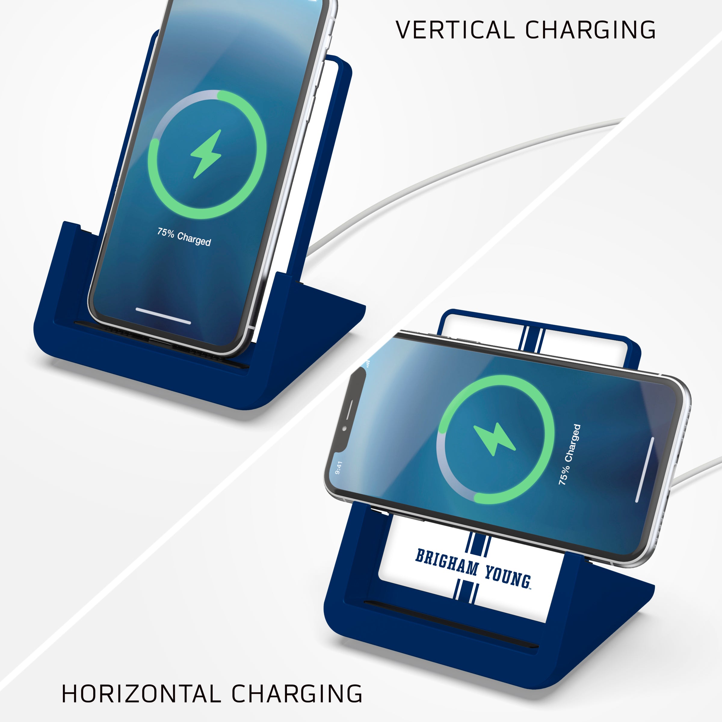 BYU Cougars Desktop Wireless Charger