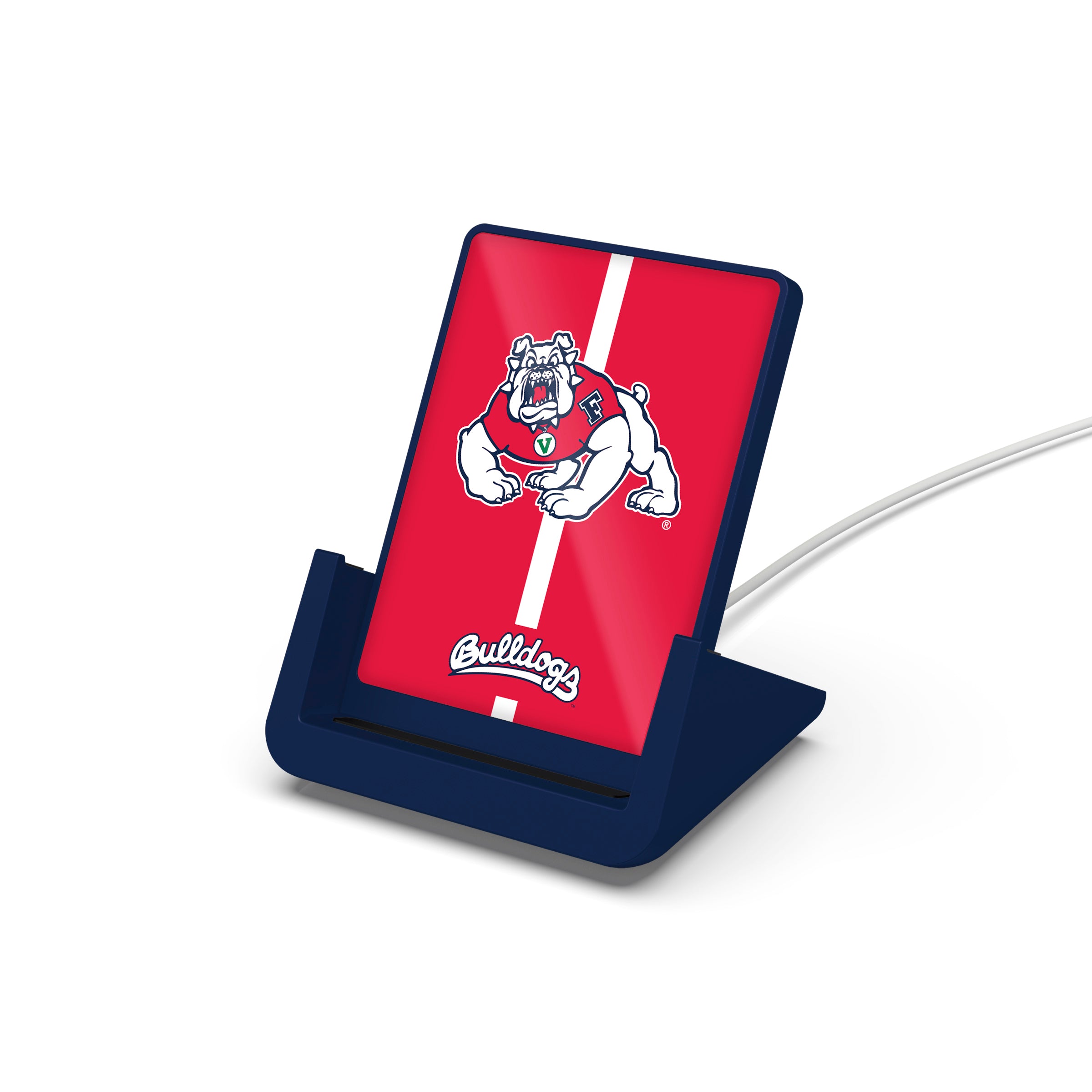 Fresno State Bulldogs Desktop Wireless Charger