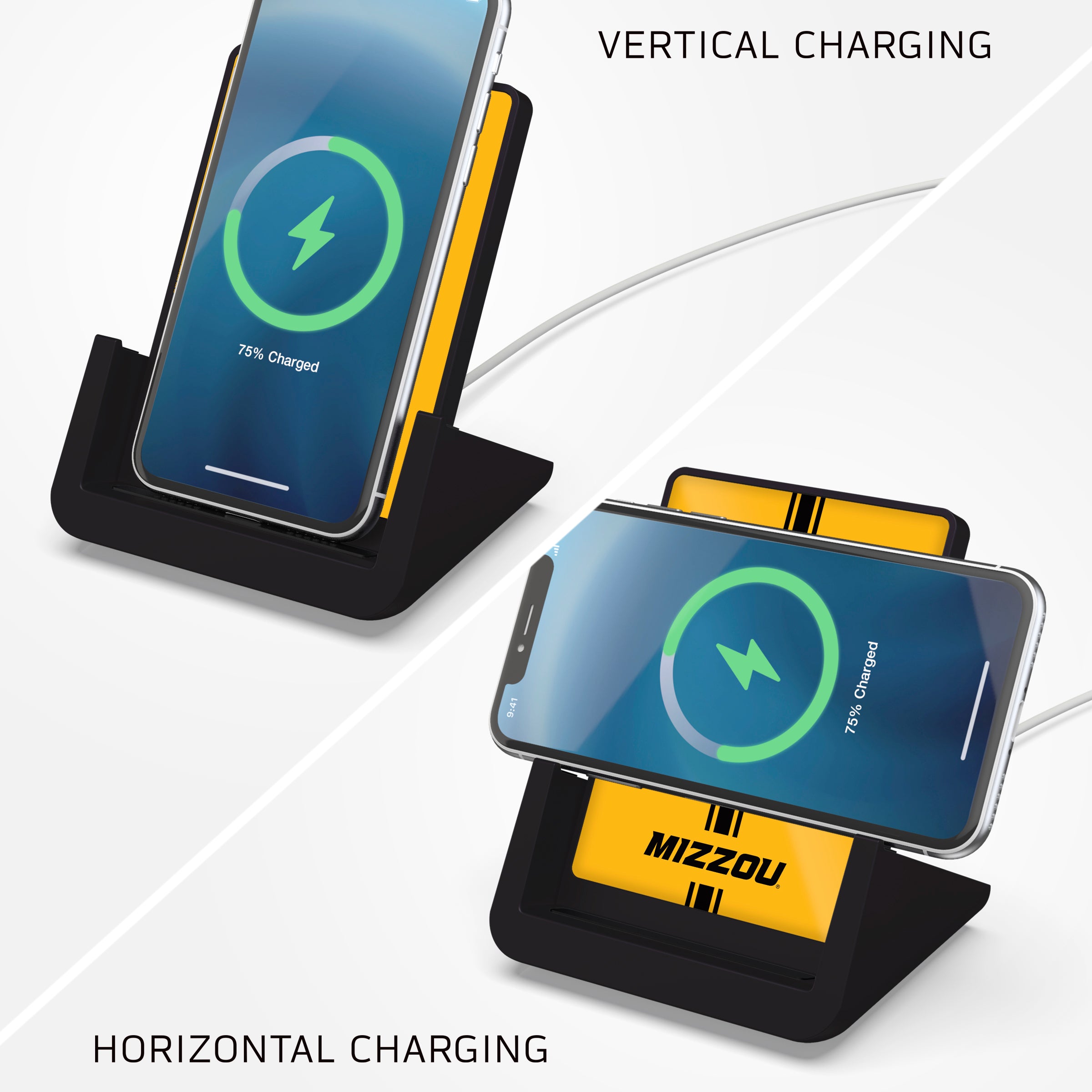 Missouri Tigers Desktop Wireless Charger