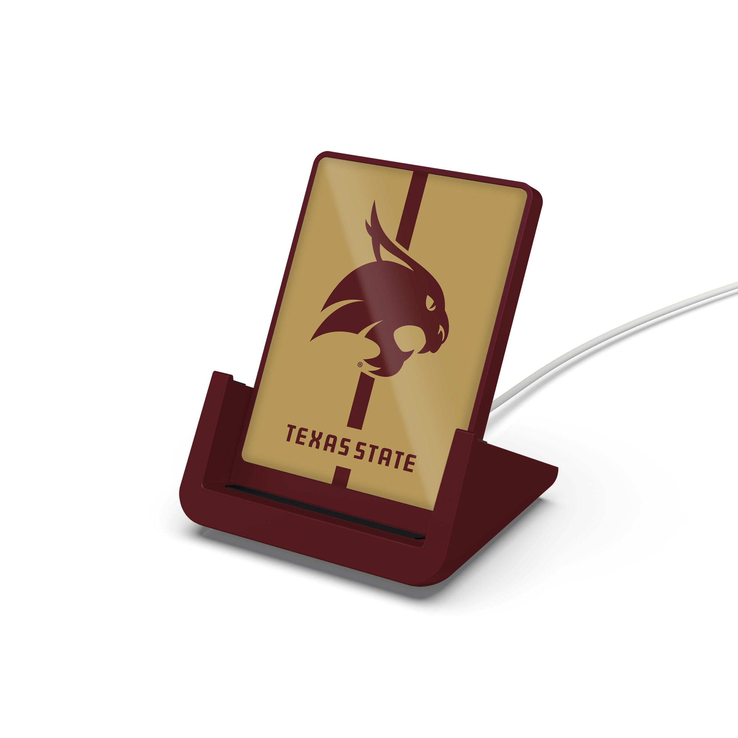 Texas State Bobcats Desktop Wireless Charger