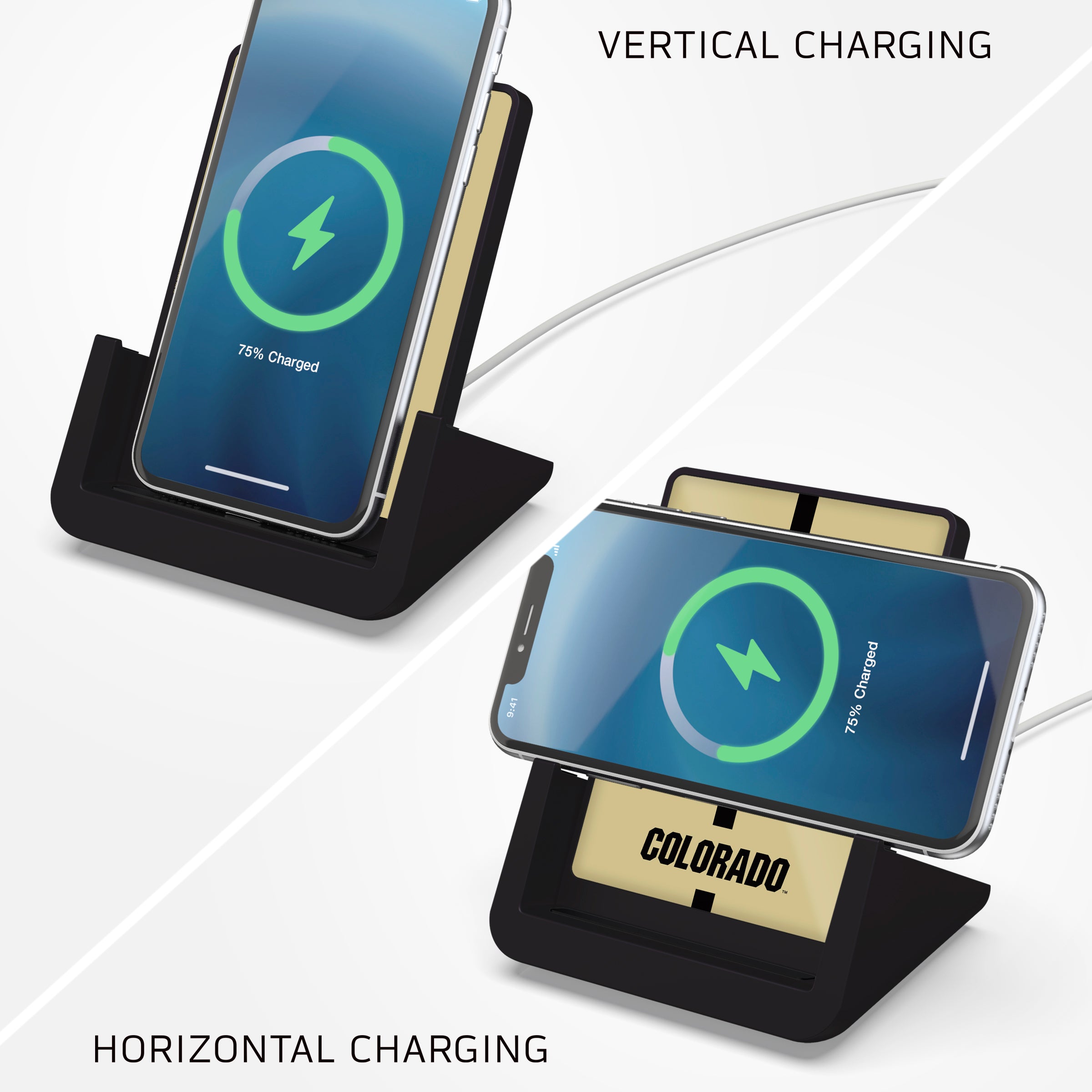 Colorado Buffaloes Desktop Wireless Charger