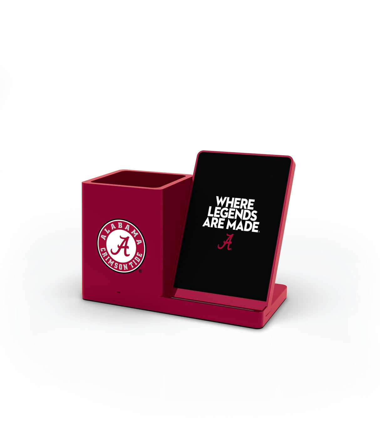 NCAA Cell Phone Wireless Charging Stand and Desktop Organizer