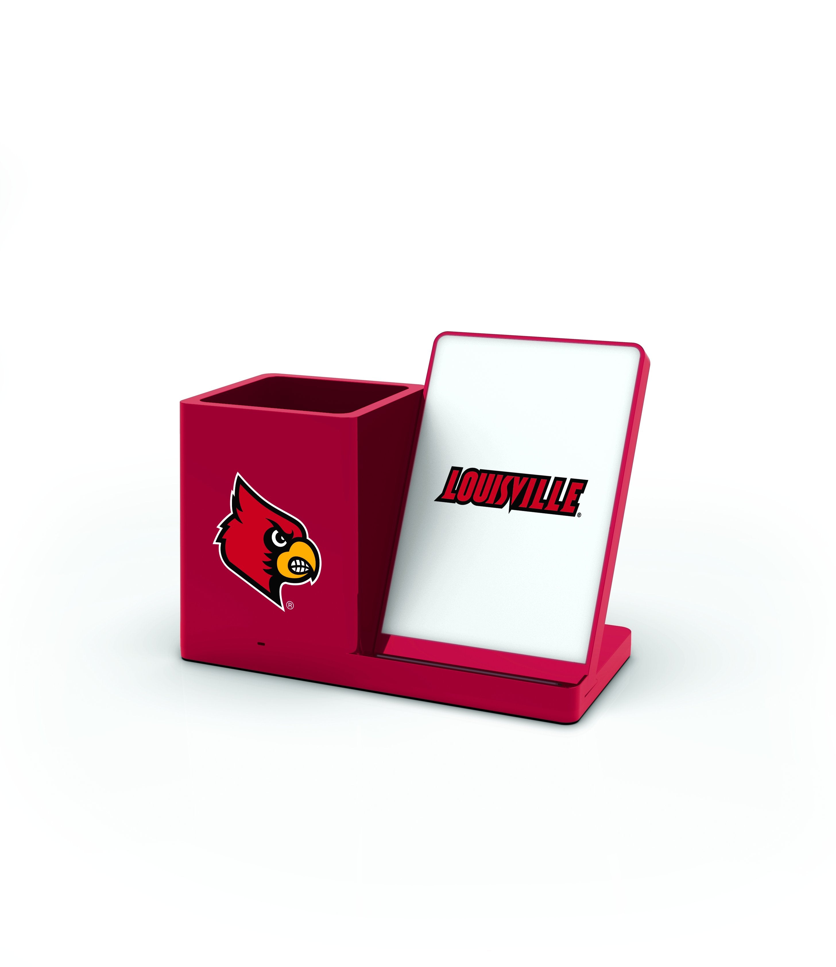 Louisville Cardinals Wireless Charging Pen Holder - Prime Brands Group