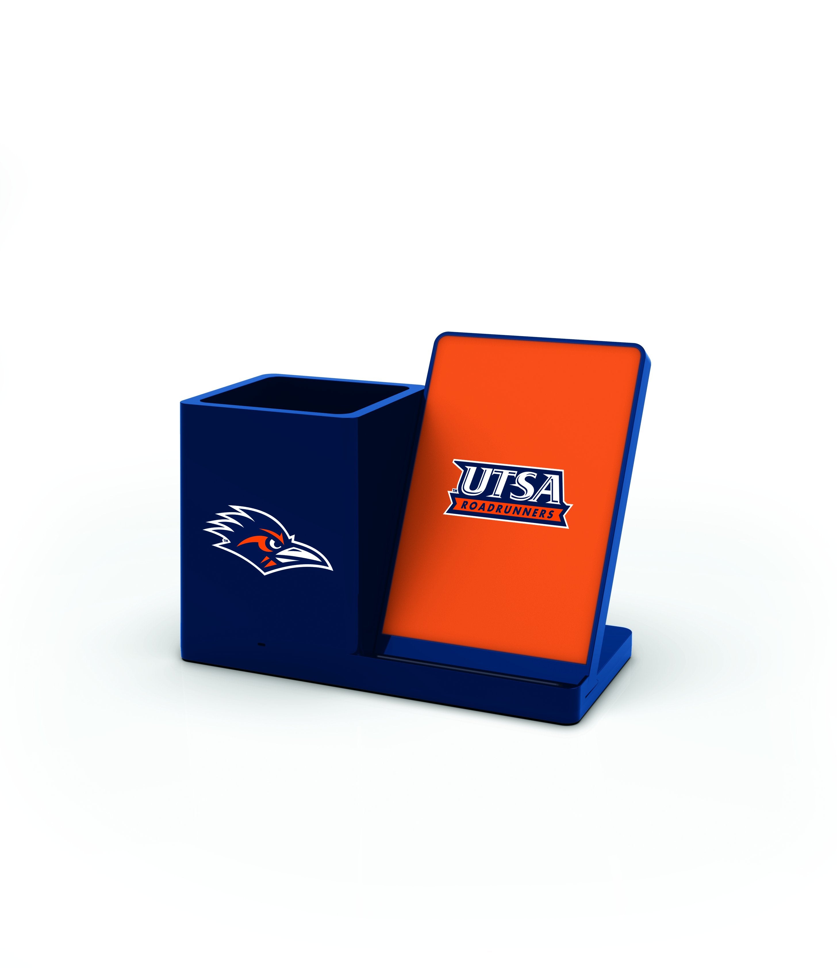 UTSA Roadrunners Wireless Charging Pen Holder - Prime Brands Group