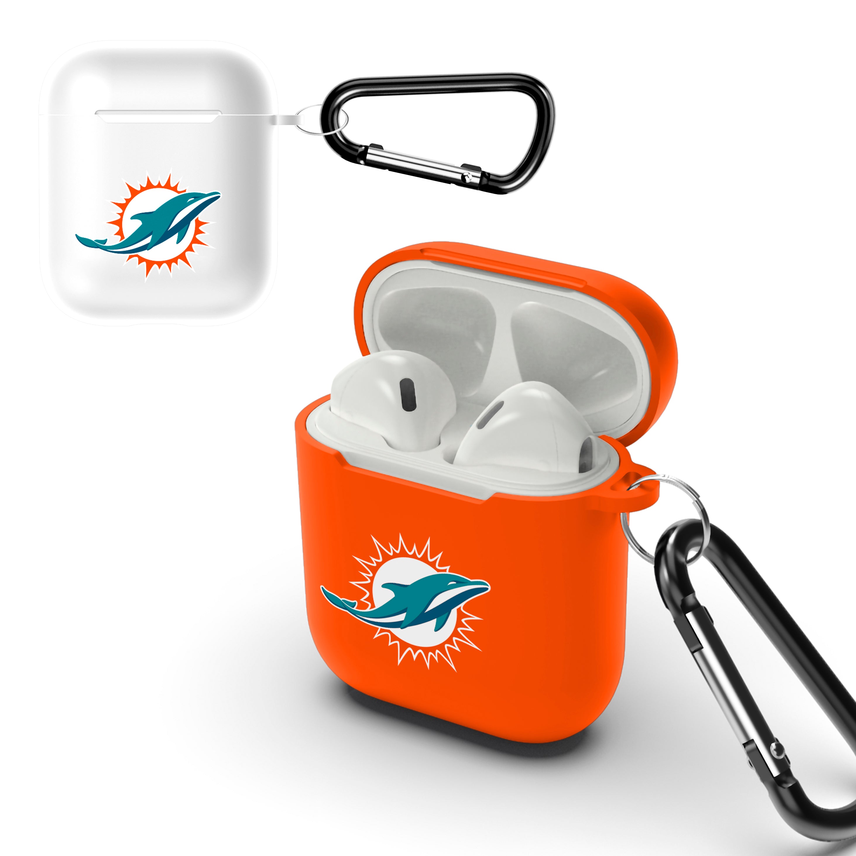 Miami Dolphins NFL Airpod Case 2 Pack