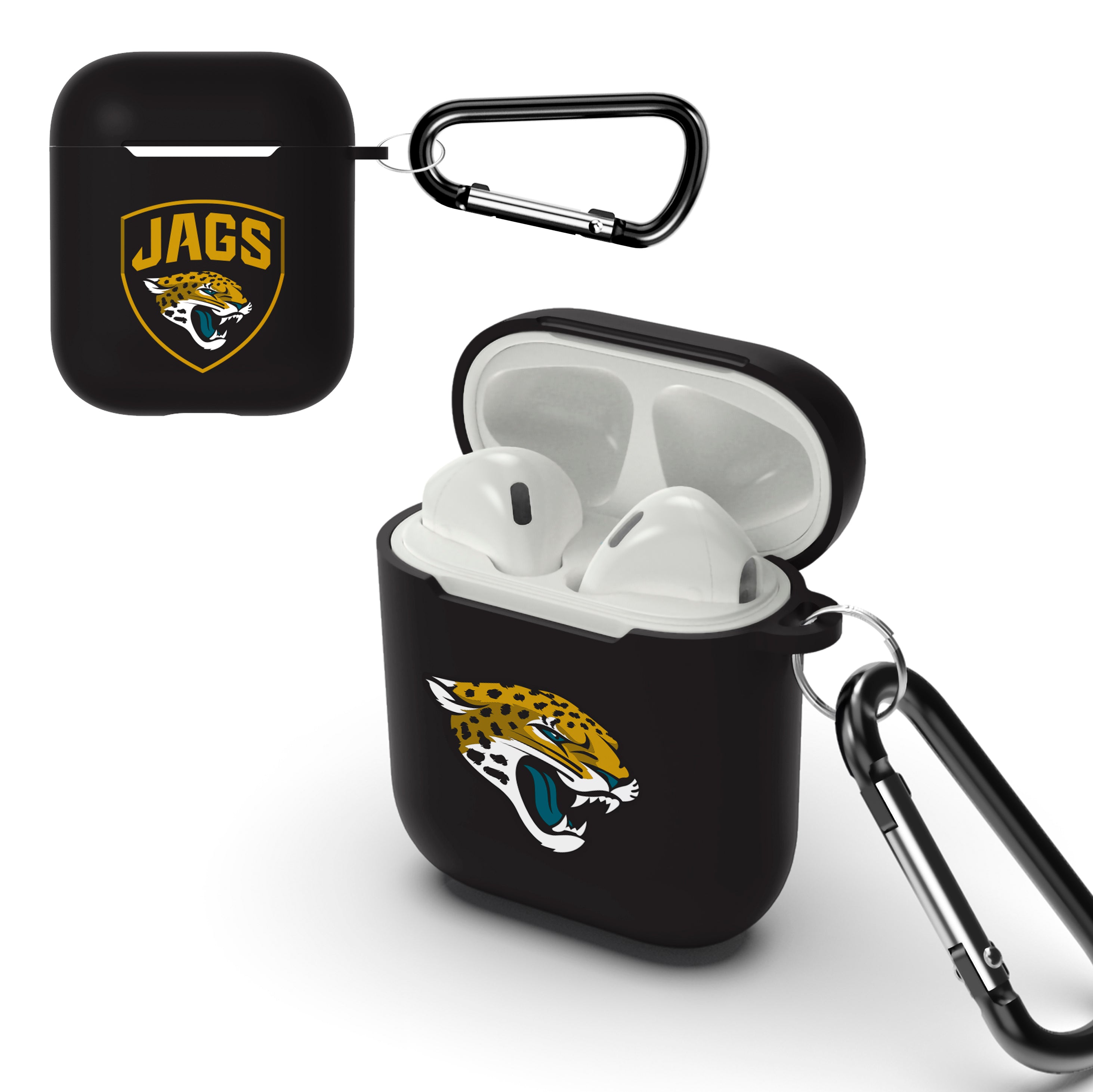 Jacksonville Jaguars NFL Airpod Case 2 Pack