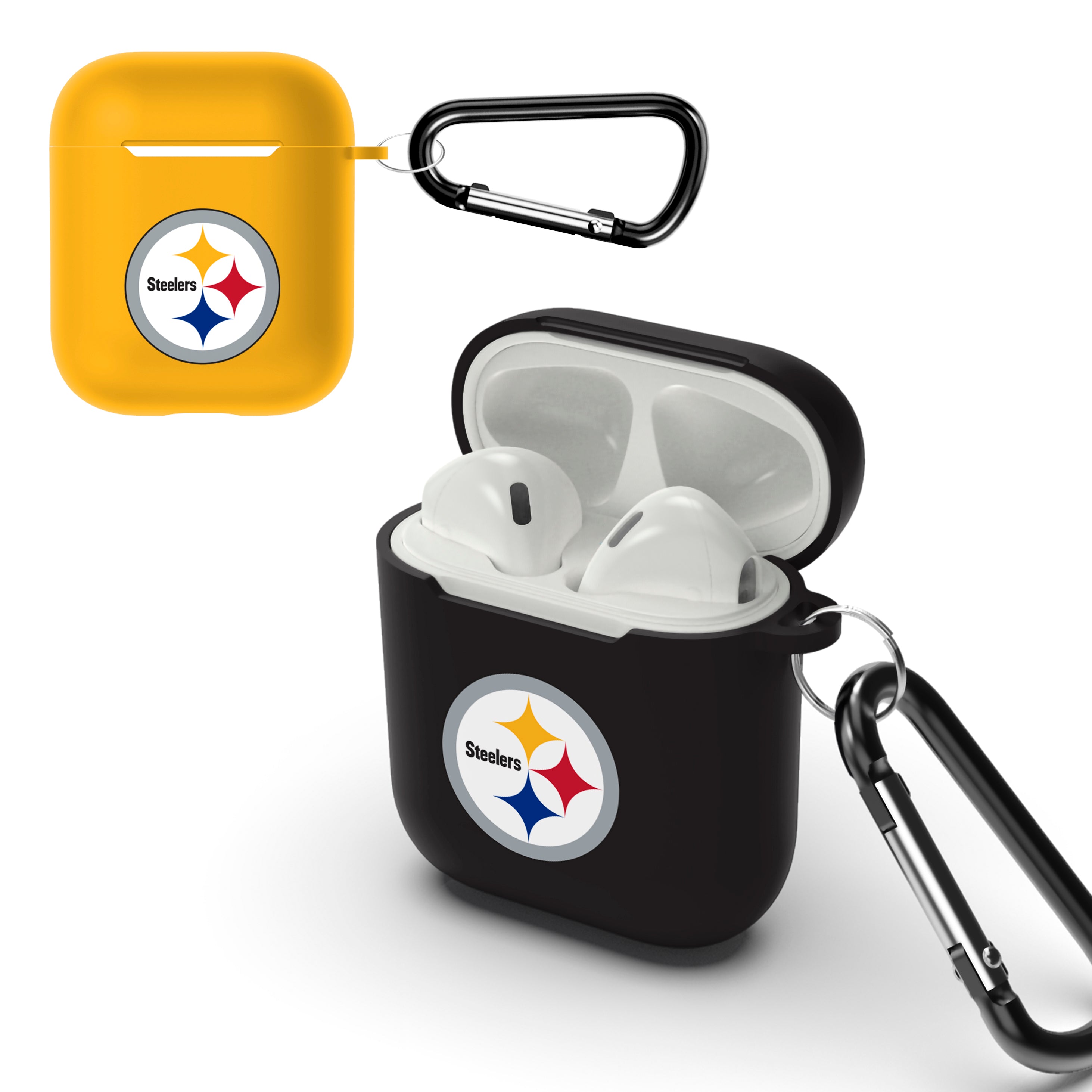 Pittsburgh Steelers NFL Airpod Case 2 Pack