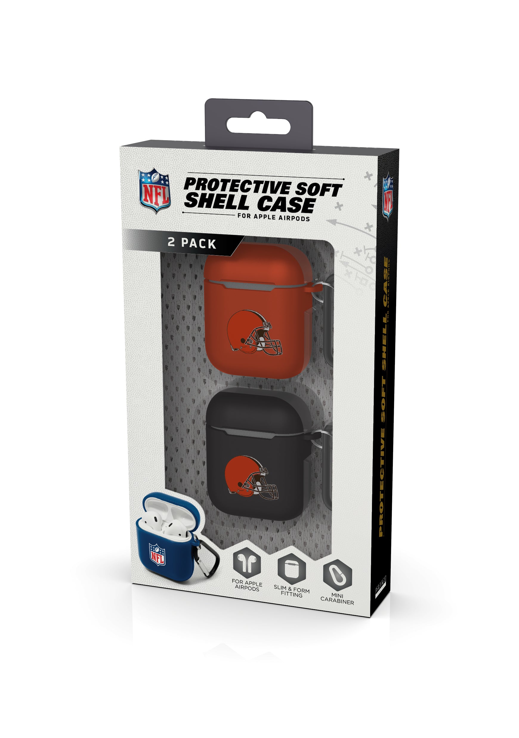 Cleveland Browns Airpod Case 2 Pack