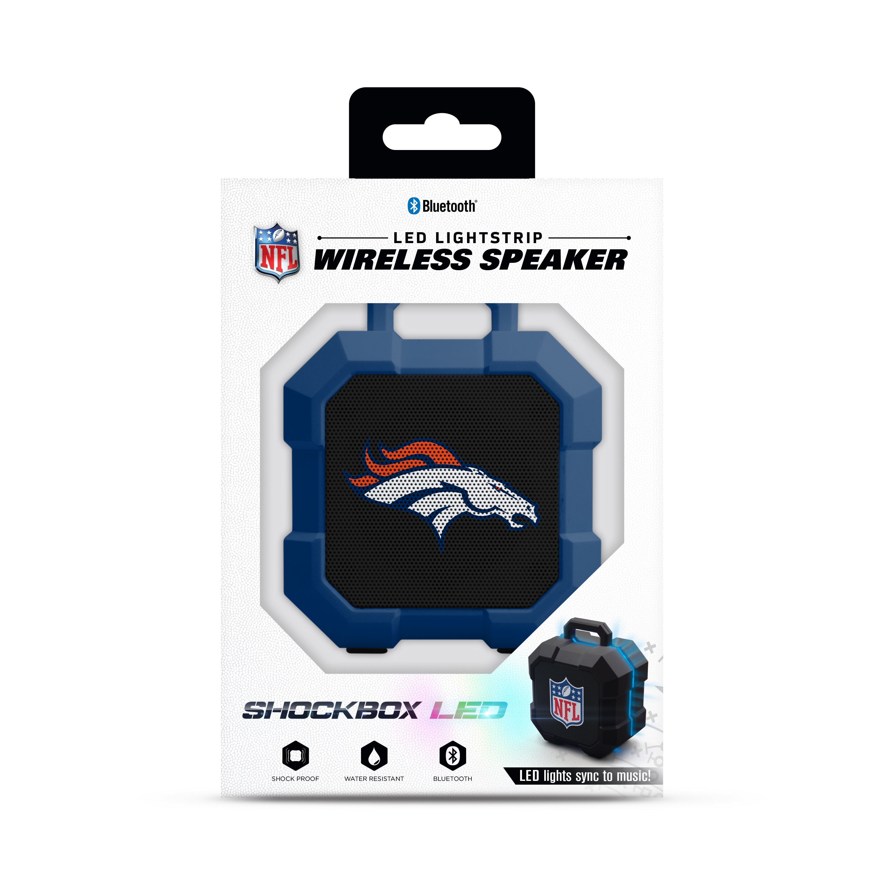 Denver Broncos  NFL Shockbox Bluetooth Speaker