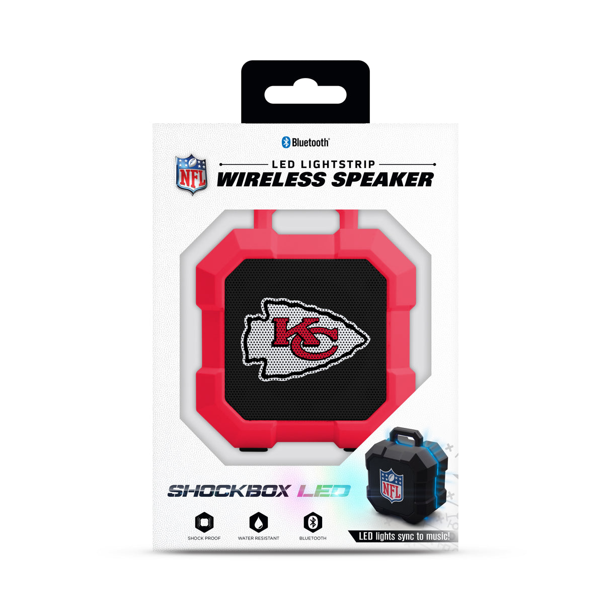 Kansas City Chiefs  NFL Shockbox Bluetooth Speaker