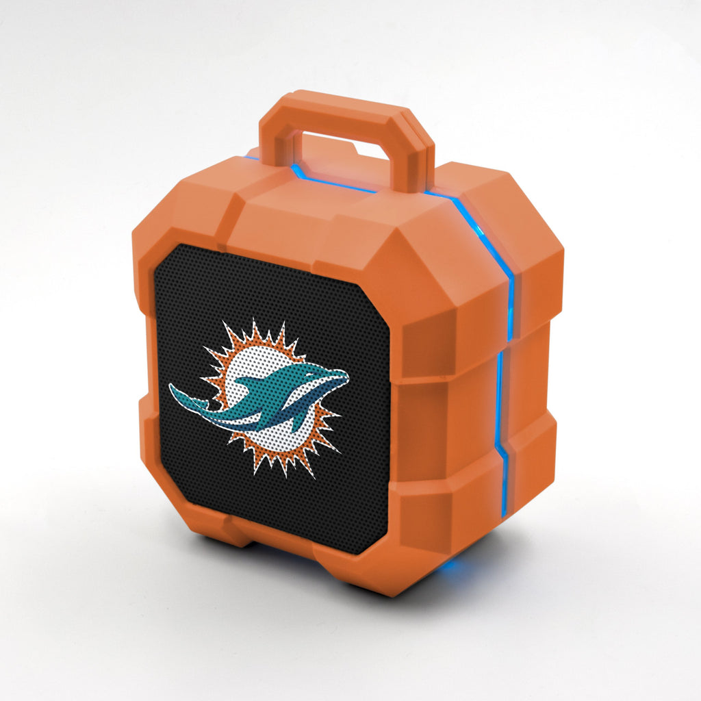 Miami Dolphins ShockBox LED Speaker - Prime Brands Group