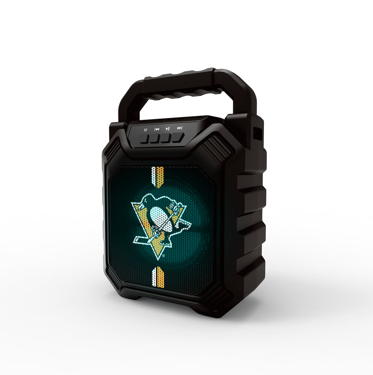 NHL Syncable Bluetooth Wireless Speaker with LED Lights
& FM Radio