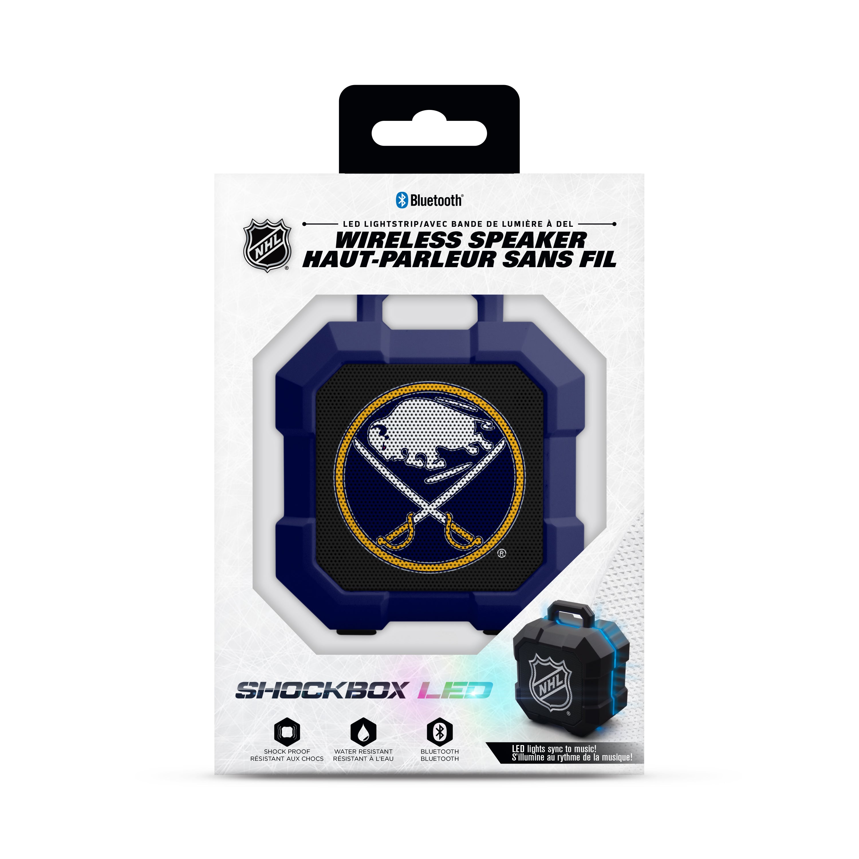 Buffalo Sabres NHL ShockBox LED Bluetooth Speaker