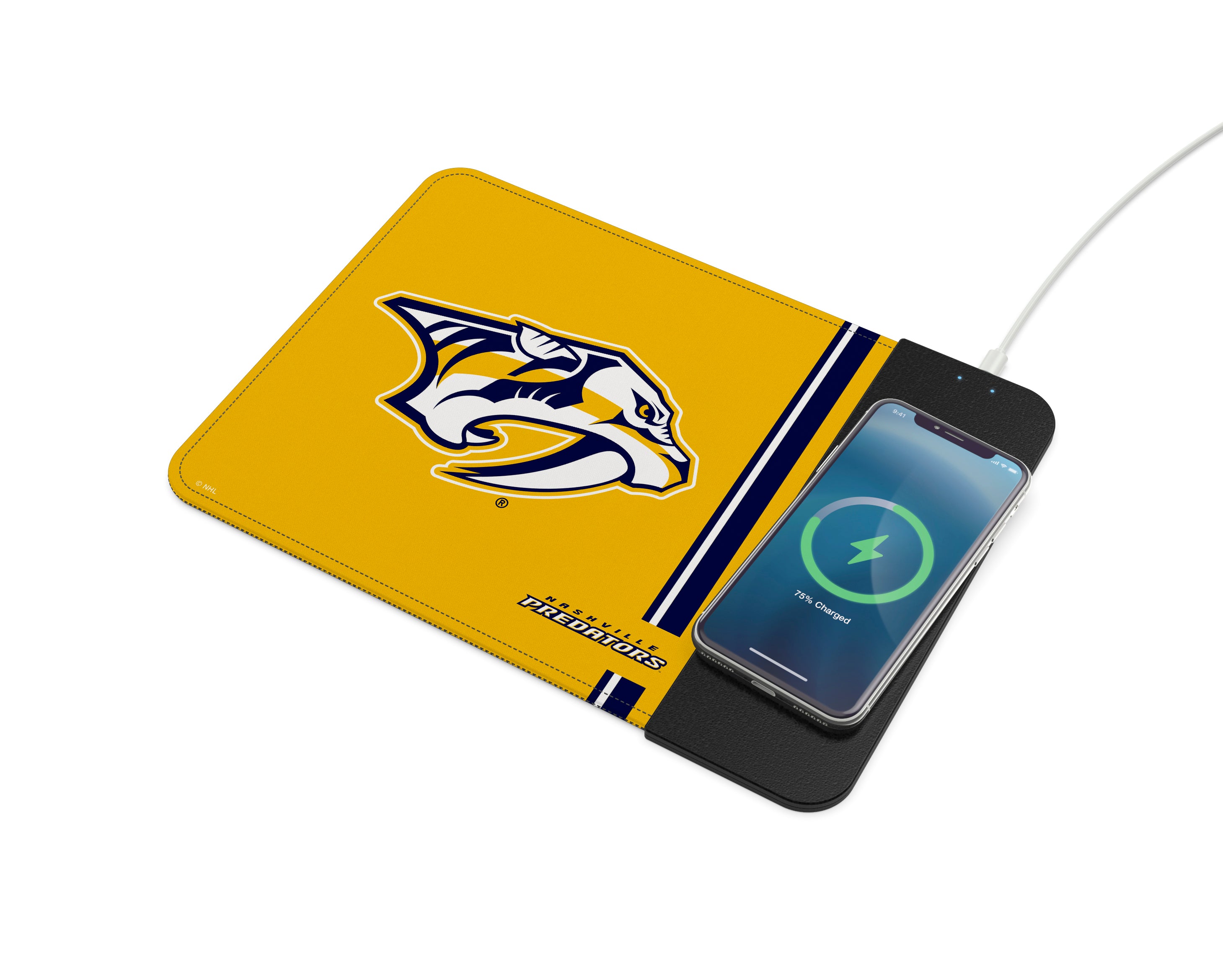 NHL Wireless Charging Mousepad