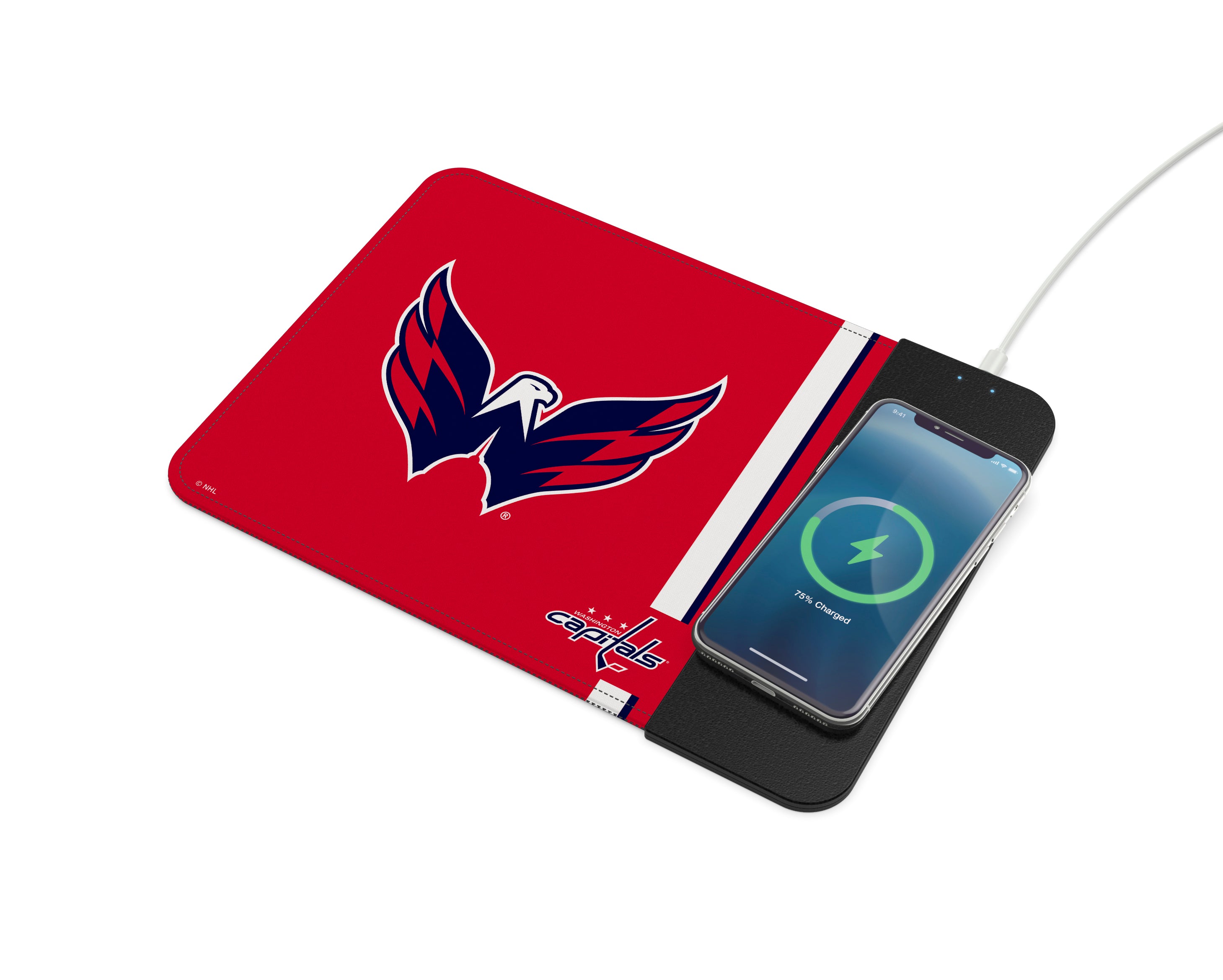 NHL Wireless Charging Mousepad