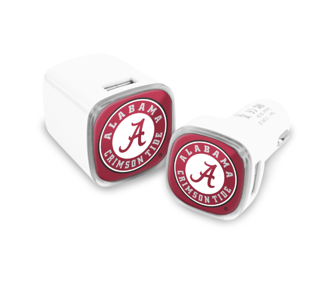 NCAA 2 Pack Car + Wall Chargers