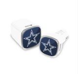 NFL 2 Pack Car + Wall Chargers
