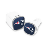 NFL 2 Pack Car + Wall Chargers