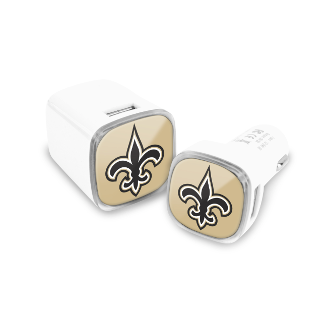 NFL 2 Pack Car + Wall Chargers
