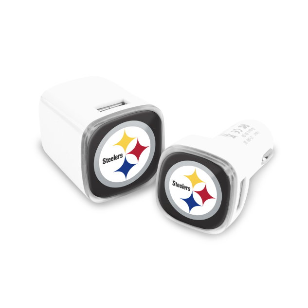 NFL 2 Pack Car + Wall Chargers